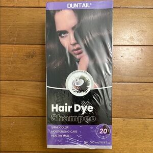 Duntail Dark Brown Hair Dye Shampoo